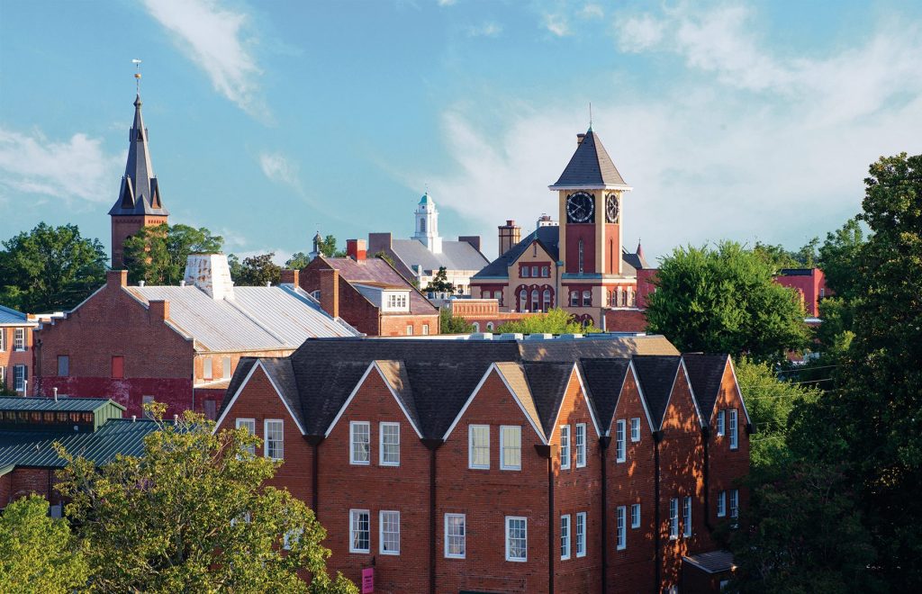 Historic downtown New Bern, North Carolina