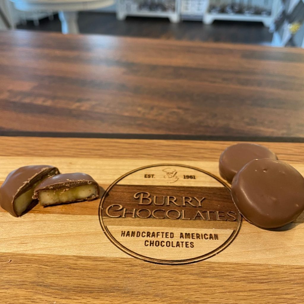 Handcrafted American-made chocolates at Burry Chocolates in Hampstead